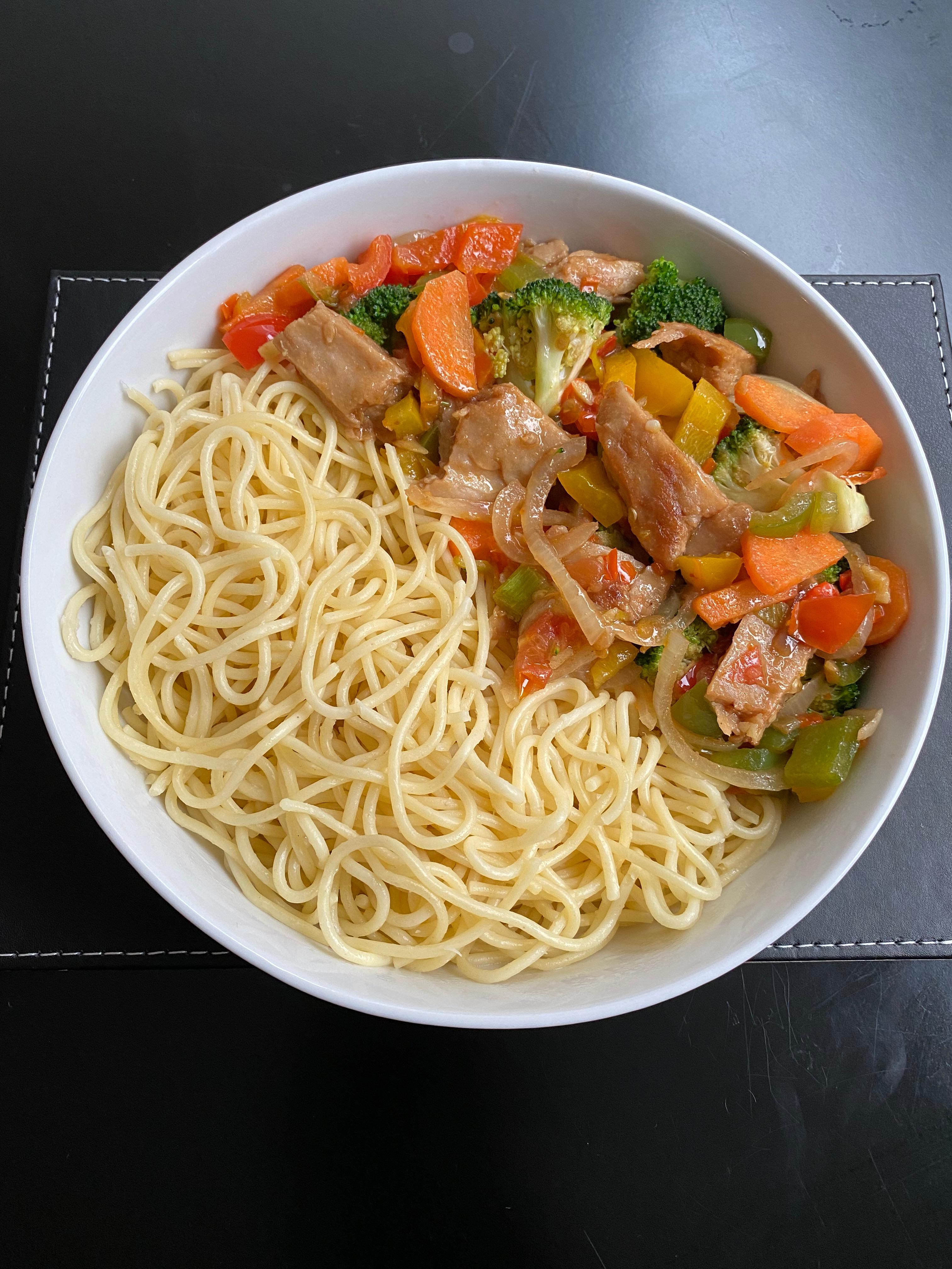 Chicken Stir-fry Noodles